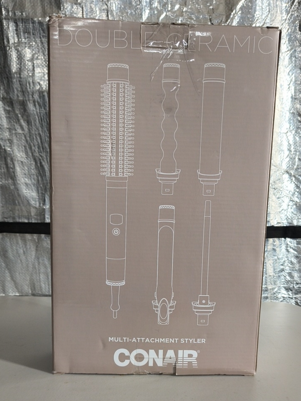 Conair Multi-Attachment Styler in Light Taupe